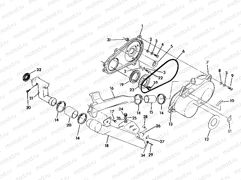 CLUTCH COVER ASSEMBLY 350 4X4 / W928139 (4922832283024A) | CLUTCH COVER ASSEMBLY 350 4X4 / W928139 (4922832283024A)