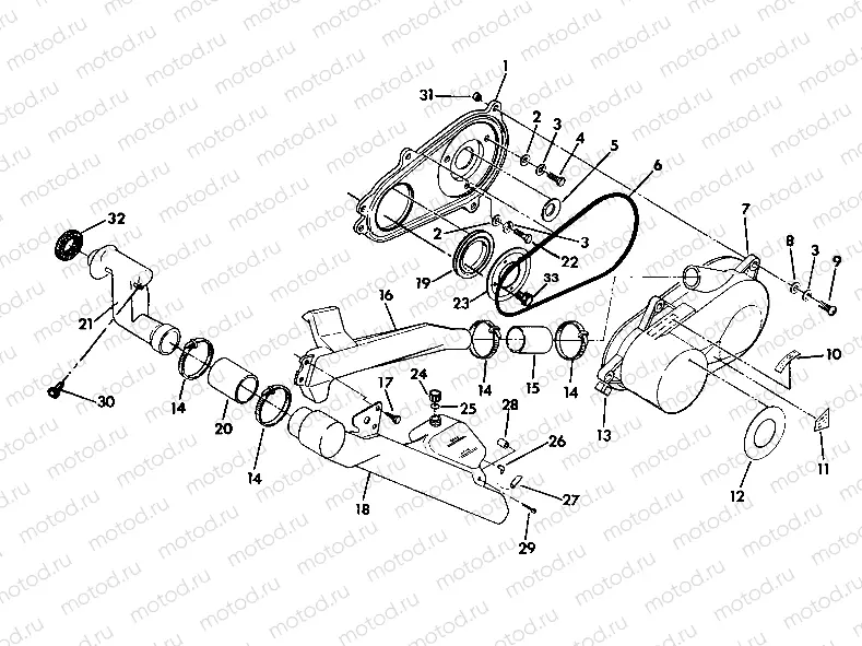 CLUTCH COVER ASSEMBLY 360 4X4 - Update (4919831983028A) | CLUTCH COVER ASSEMBLY 360 4X4 - Update (4919831983028A)