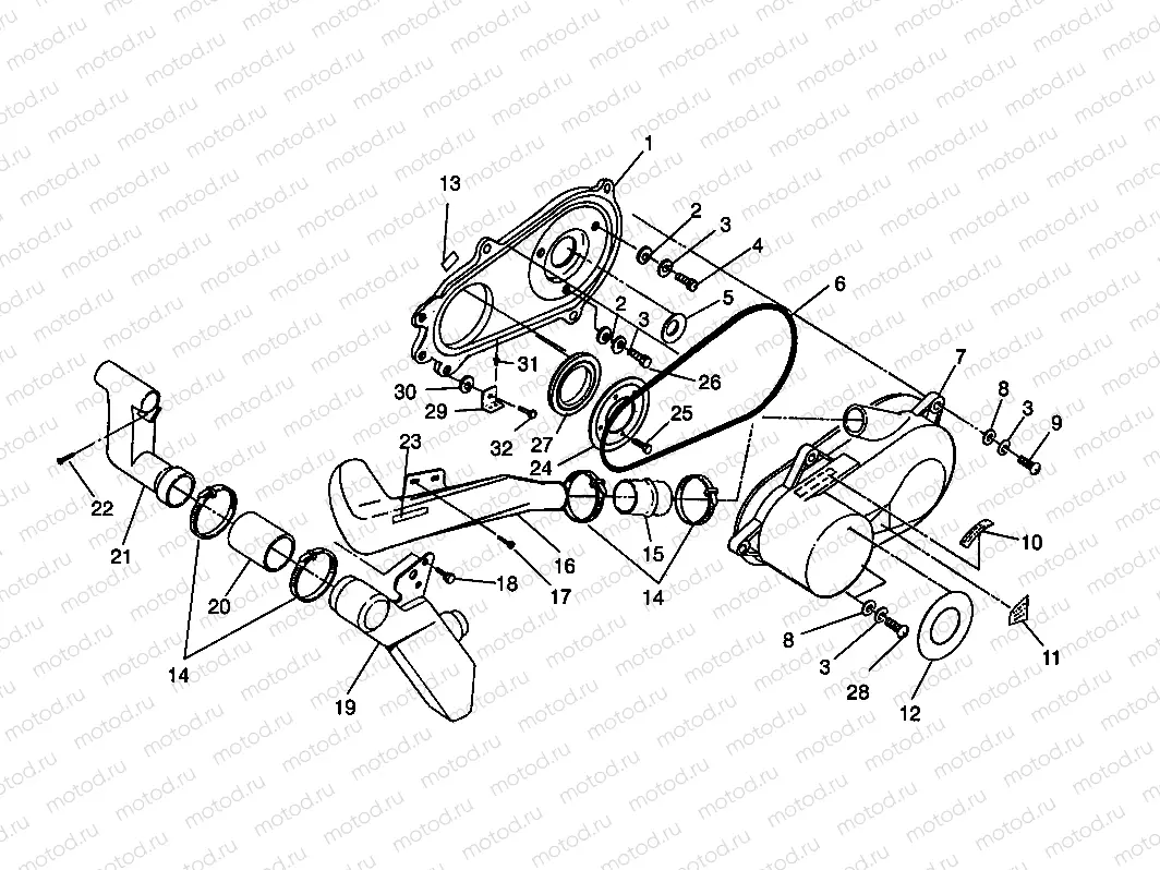 CLUTCH COVER ASSEMBLY 4x4 300 W958130 (4930183018C001) | CLUTCH COVER ASSEMBLY 4x4 300 W958130 (4930183018C001)