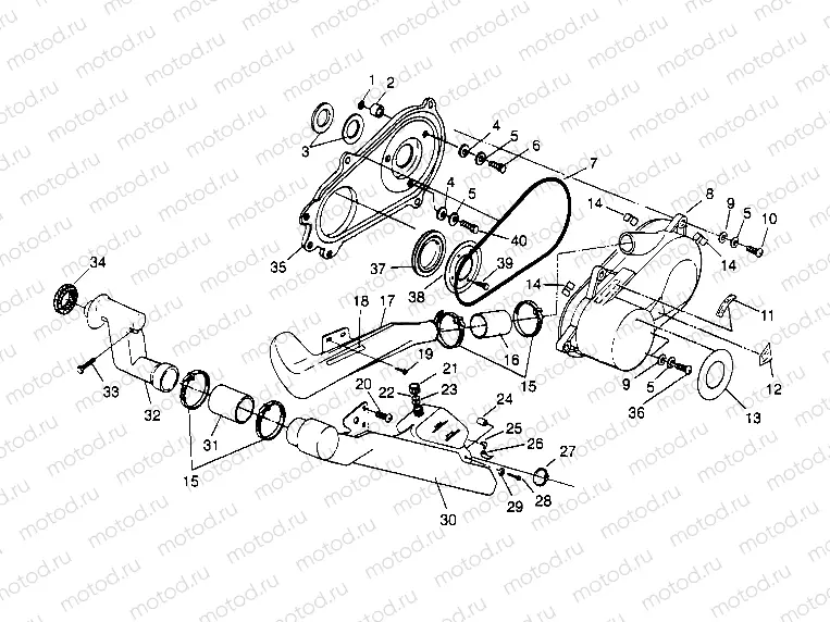 CLUTCH COVER ASSEMBLY  4X4 400L W948140 (4926772677B014) | CLUTCH COVER ASSEMBLY  4X4 400L W948140 (4926772677B014)