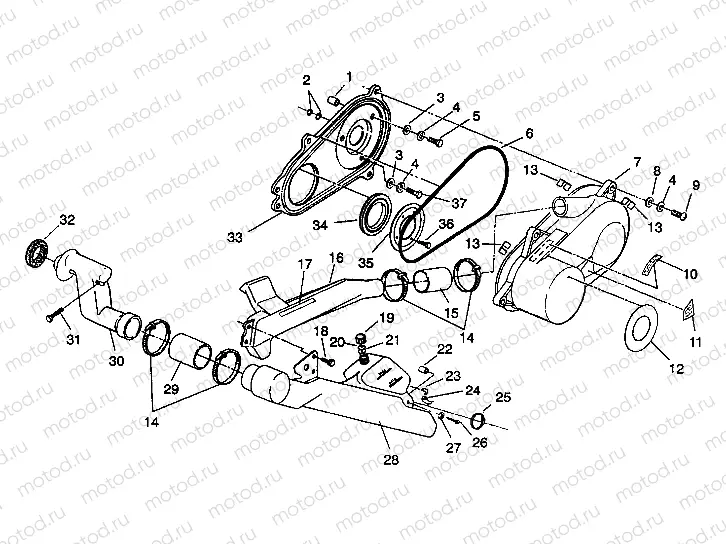 CLUTCH COVER ASSEMBLY 6X6 350L S938739 (4924362436030A) | CLUTCH COVER ASSEMBLY 6X6 350L S938739 (4924362436030A)