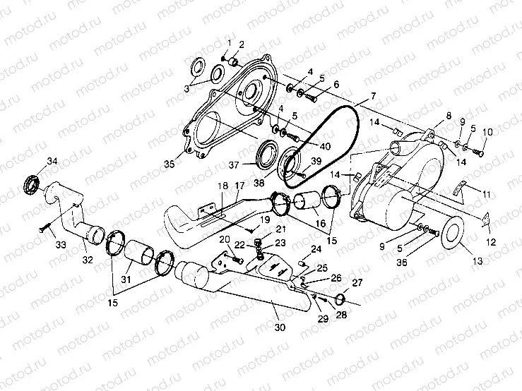 CLUTCH COVER ASSEMBLY 6x6 400L W948740 (4926802680C006) | CLUTCH COVER ASSEMBLY 6x6 400L W948740 (4926802680C006)