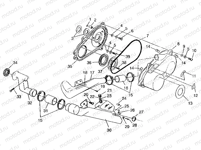 CLUTCH COVER ASSEMBLY SWEDISH 4x4 400L S948140 (4926912691C011) | CLUTCH COVER ASSEMBLY SWEDISH 4x4 400L S948140 (4926912691C011)