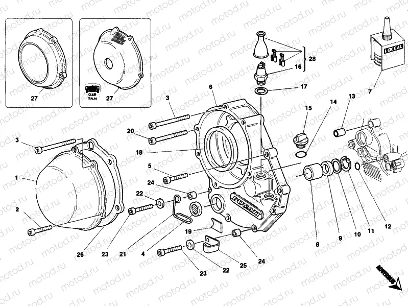 CLUTCH COVER » CLUTCH
