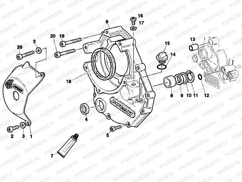 CLUTCH COVER » CLUTCH