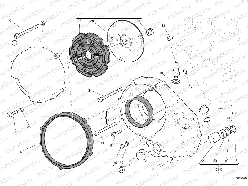 CLUTCH COVER » CLUTCH