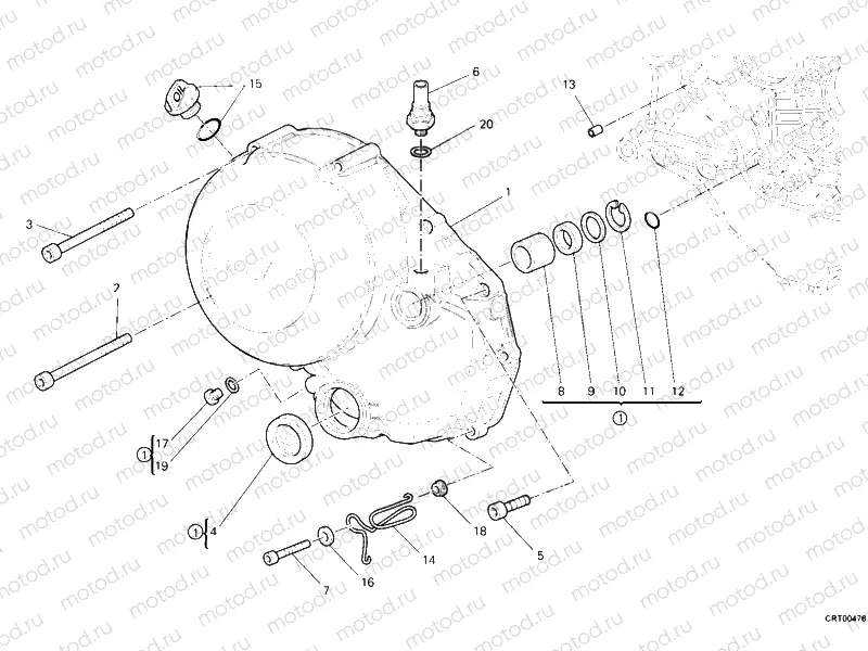 CLUTCH COVER » CLUTCH