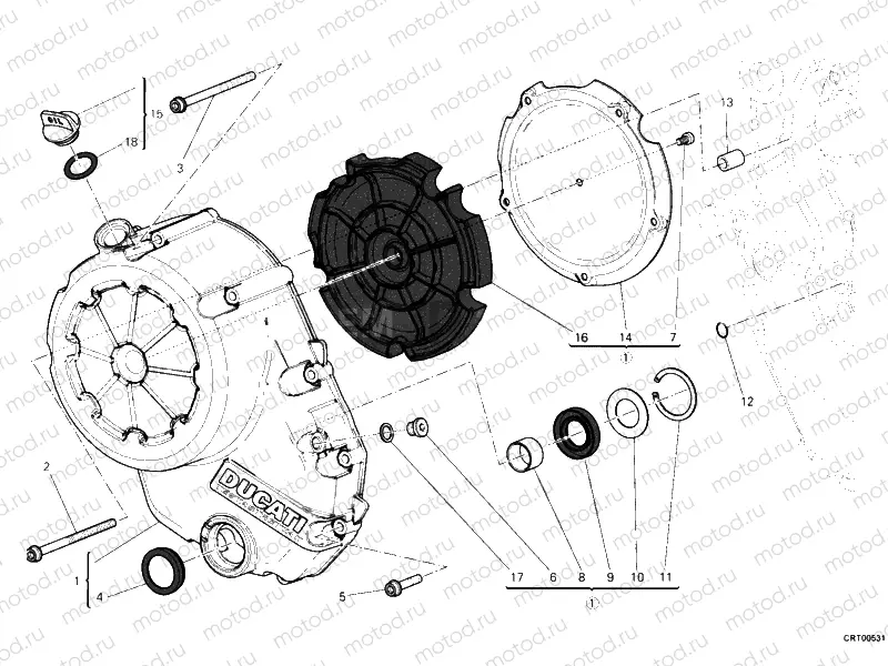 CLUTCH COVER » CLUTCH