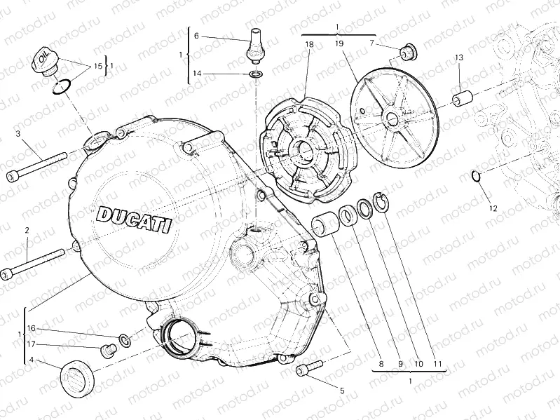 CLUTCH COVER » CLUTCH