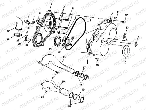CLUTCH COVER - S98CH50E(B) (4950135013c006) | CLUTCH COVER - S98CH50E(B) (4950135013c006)