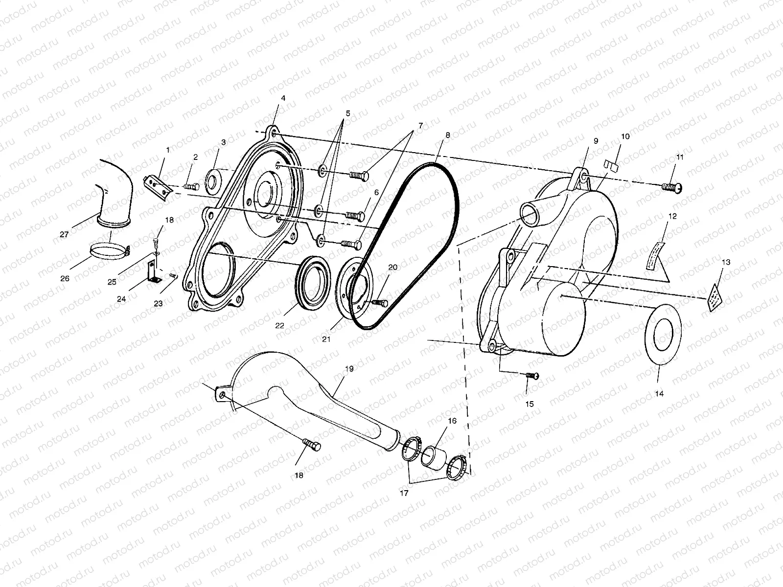 CLUTCH COVER - W97CH50A (4939993999C010) | CLUTCH COVER - W97CH50A (4939993999C010)