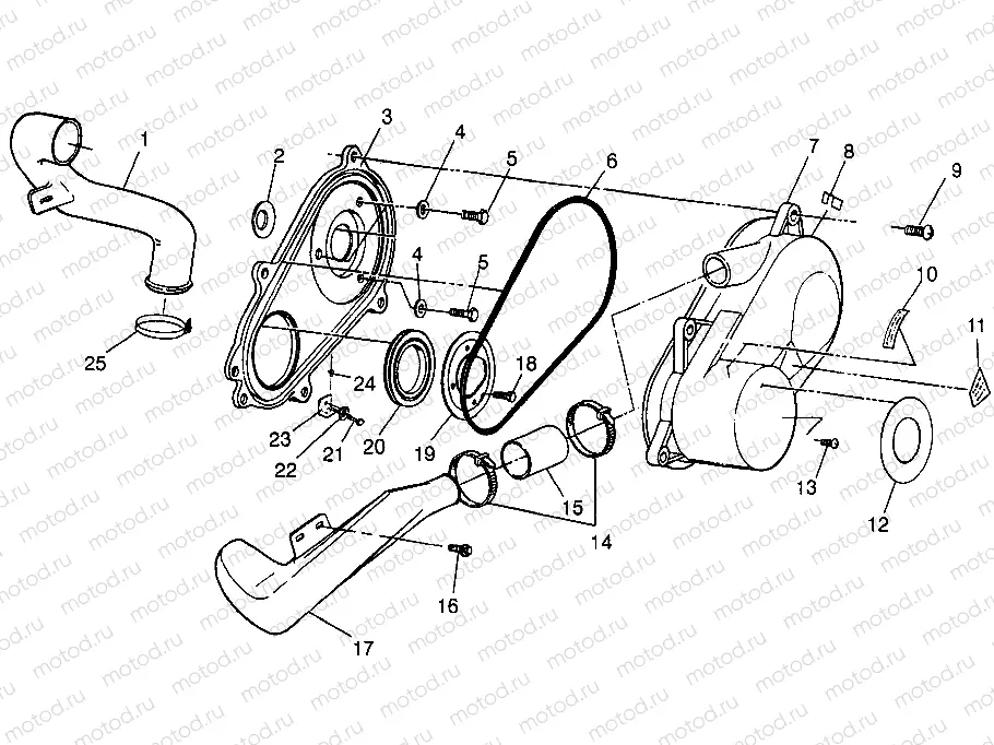 CLUTCH COVER - W98AE50A (4946394639c012) | CLUTCH COVER - W98AE50A (4946394639c012)