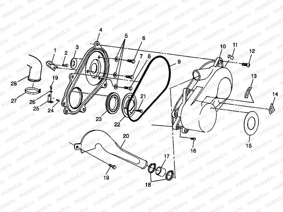 CLUTCH COVER - W98CH50A (4945714571c006) | CLUTCH COVER - W98CH50A (4945714571c006)