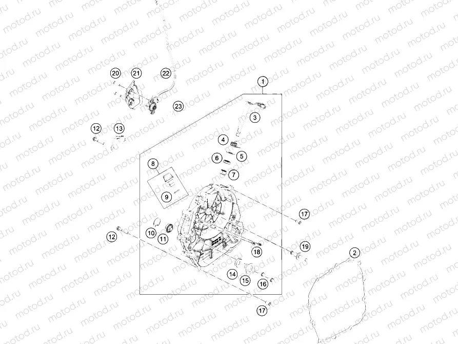CLUTCH COVER|Engine|30