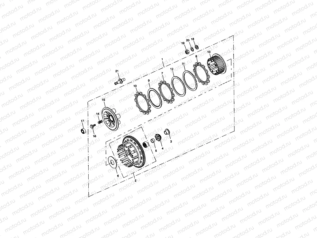 Clutch - Daytona 650
