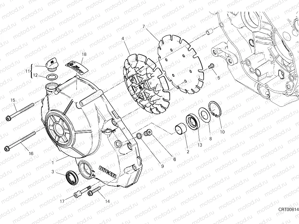 CLUTCH (FCC) [MOD:SCR800DS]
