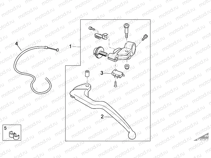 Clutch lever