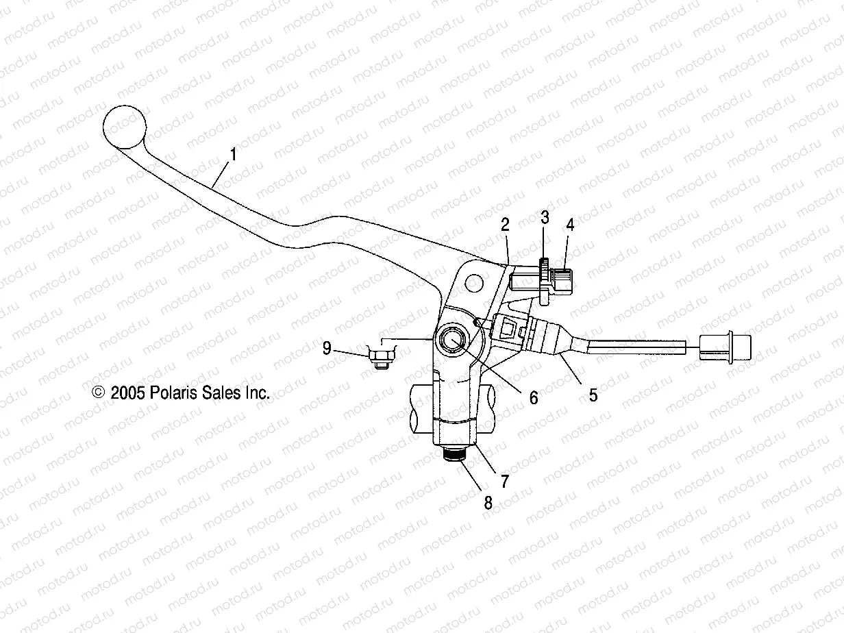 CLUTCH LEVER - A06GP50AA (4999201849920184A09) | CLUTCH LEVER - A06GP50AA (4999201849920184A09)
