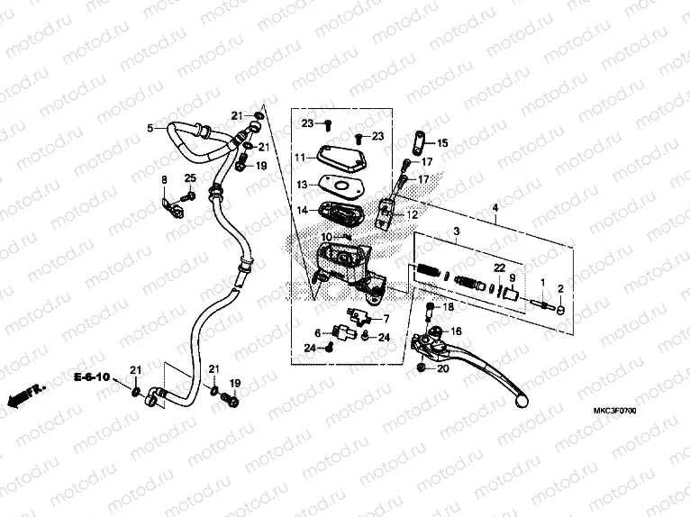 CLUTCH MASTER CYLINDER