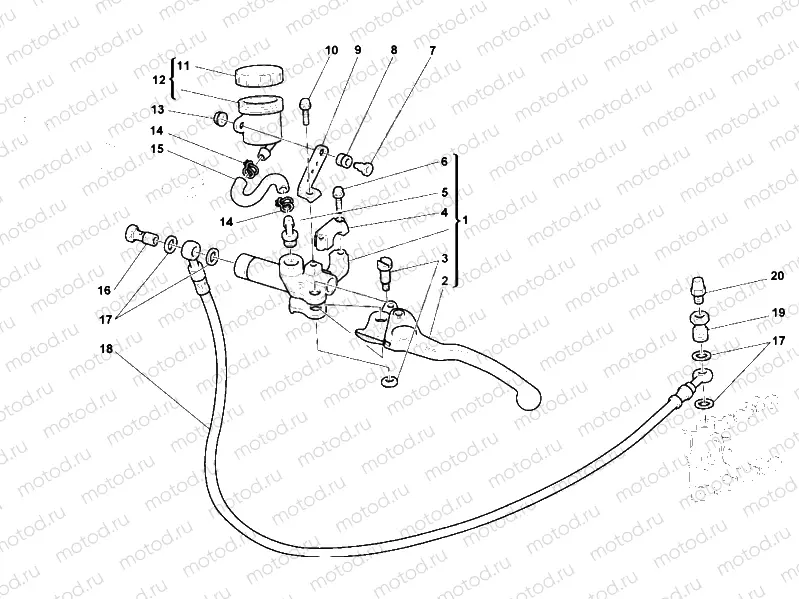 CLUTCH MASTER CYLINDER » CLUTCH