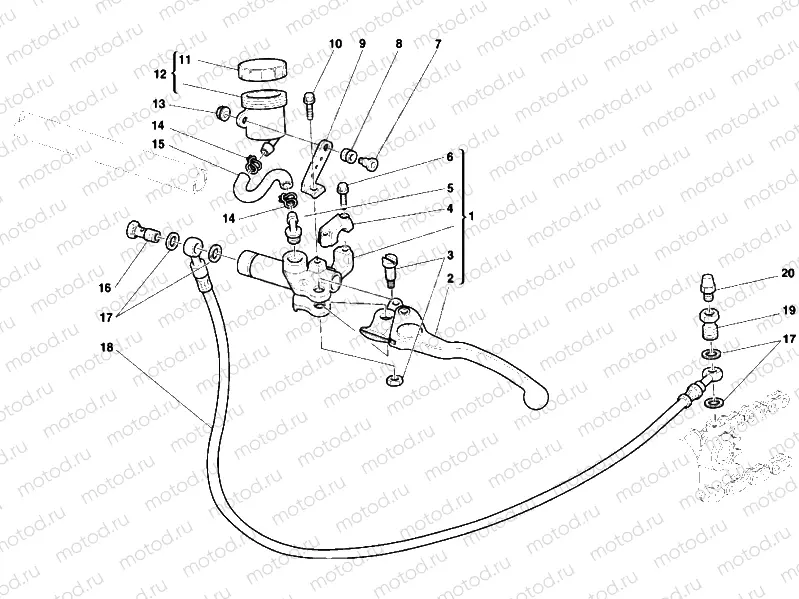 CLUTCH MASTER CYLINDER » CLUTCH