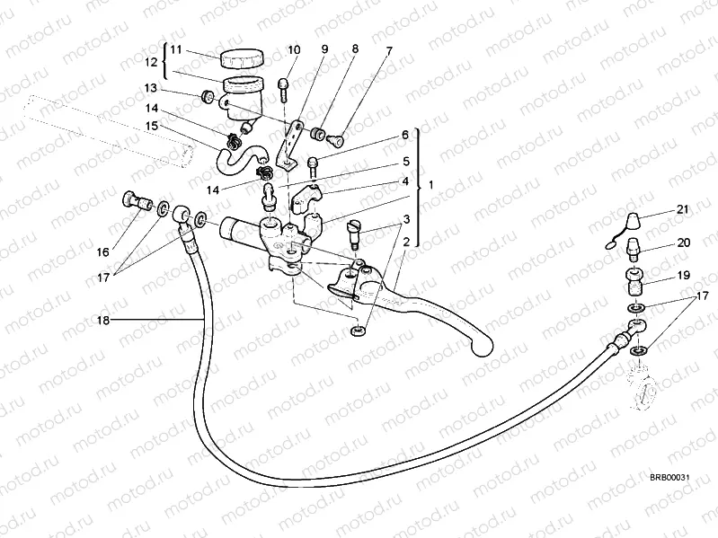 CLUTCH MASTER CYLINDER » CLUTCH