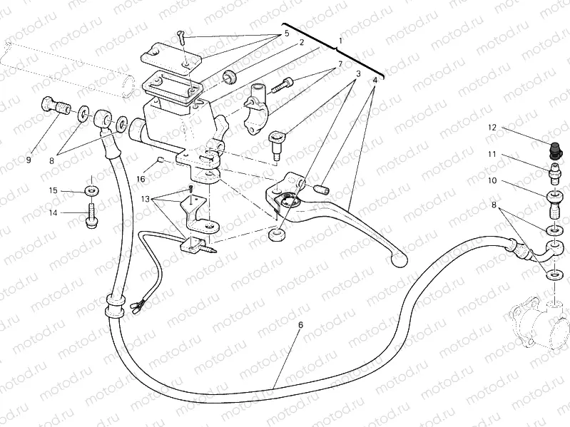 CLUTCH MASTER CYLINDER » CLUTCH