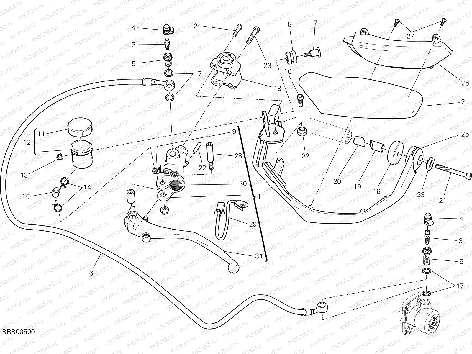 CLUTCH MASTER CYLINDER [MOD:MS1200EP]