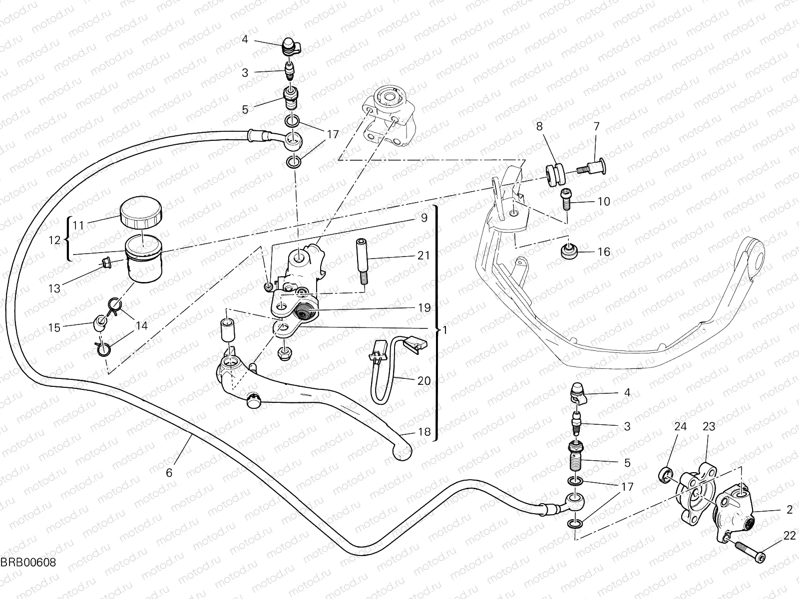 CLUTCH MASTER CYLINDER [MOD:MS1260]