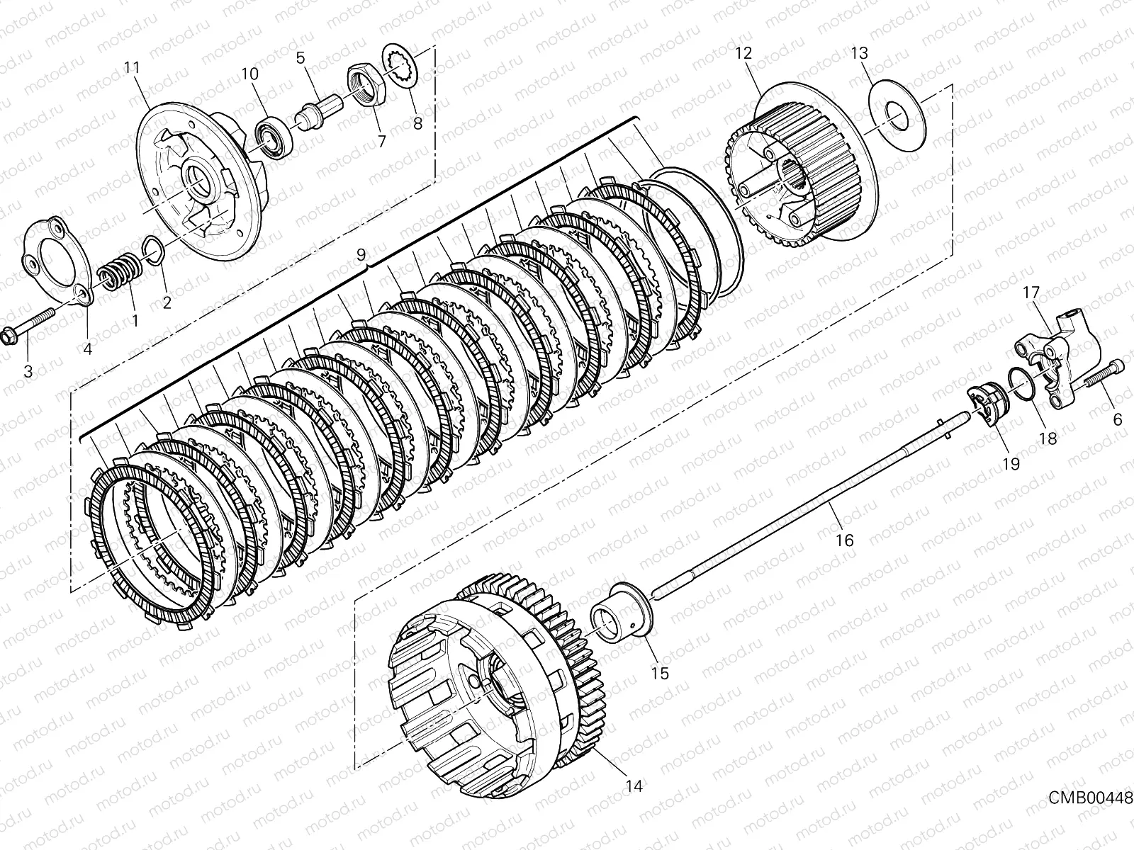 CLUTCH [MOD:959,959 AWS]