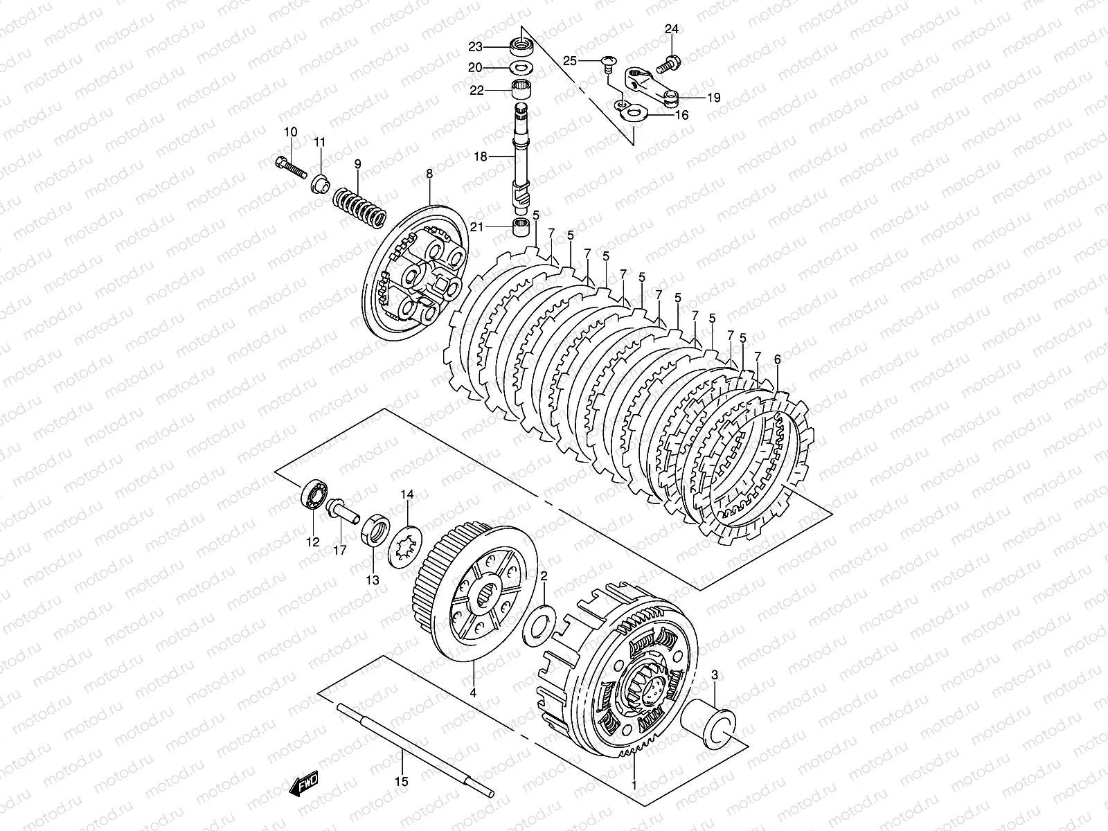 CLUTCH (MODEL K3/K4)