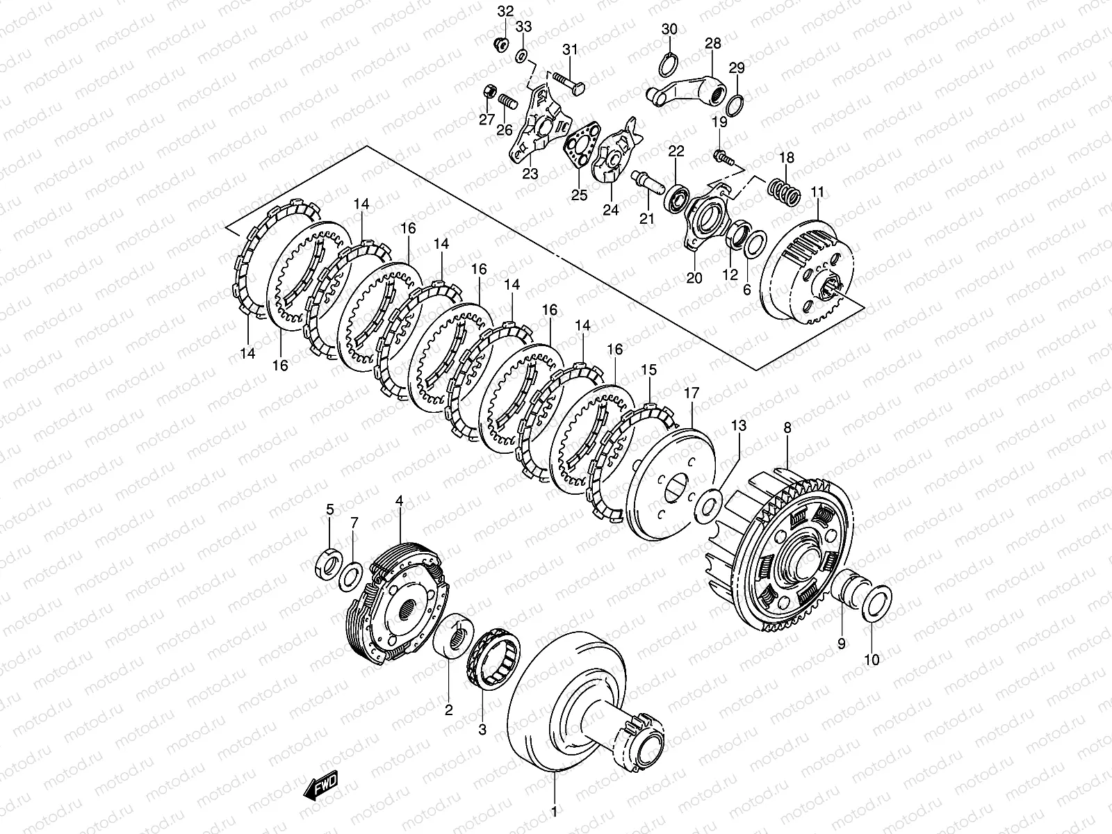 CLUTCH (MODEL K4)