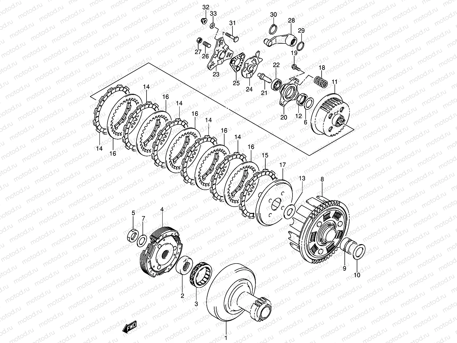 CLUTCH (MODEL K4)