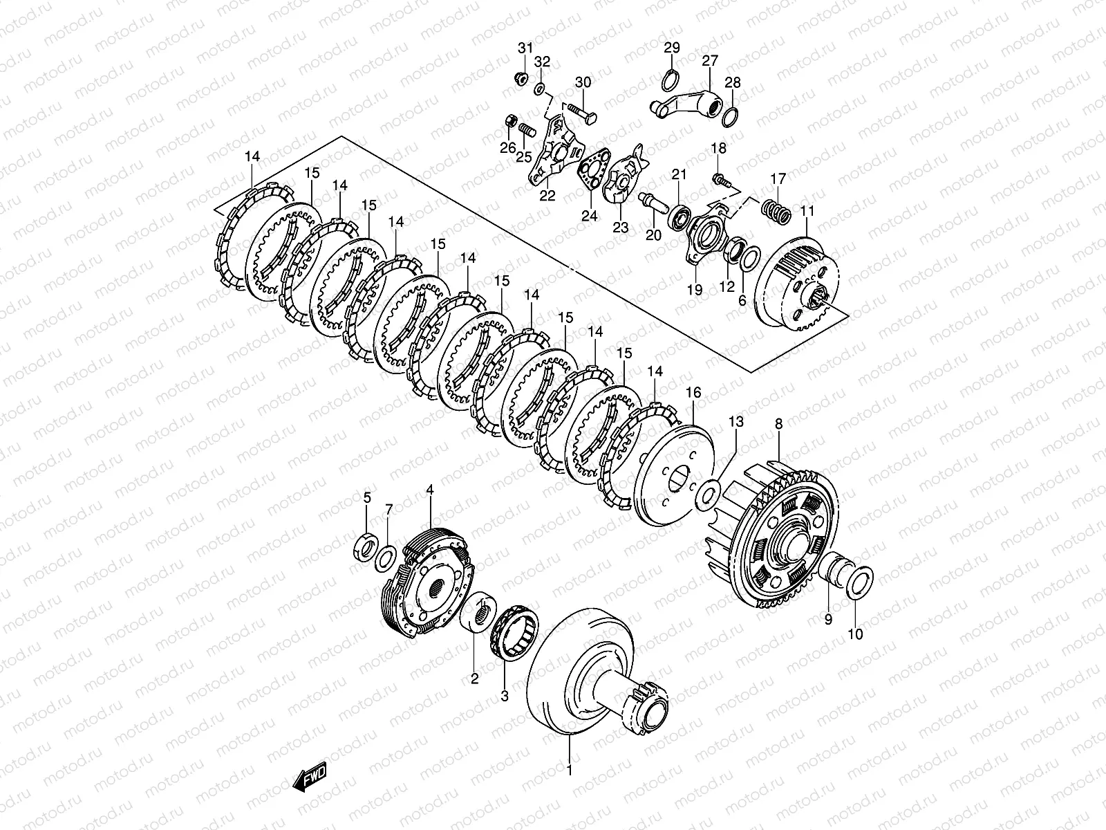 CLUTCH (MODEL K5/K6)