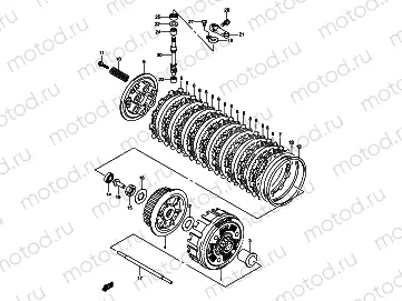 CLUTCH (MODEL K5/K6/K7)