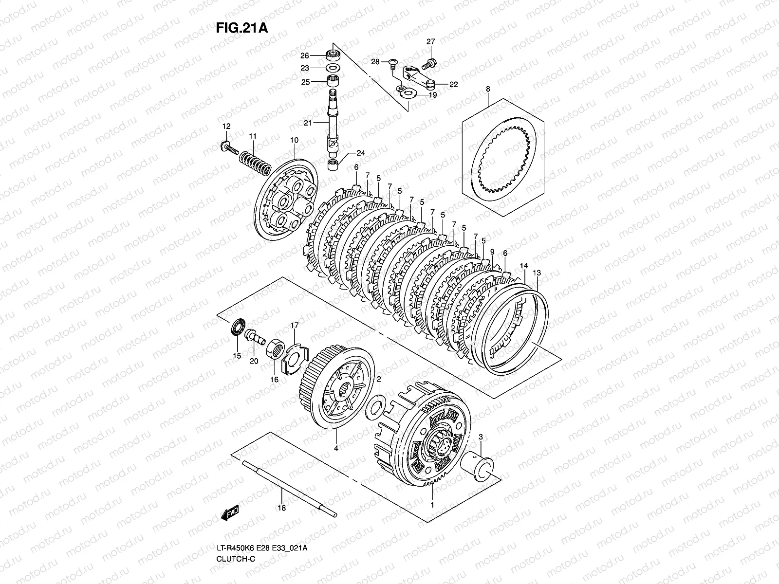 CLUTCH (MODEL K8/K9/L0)