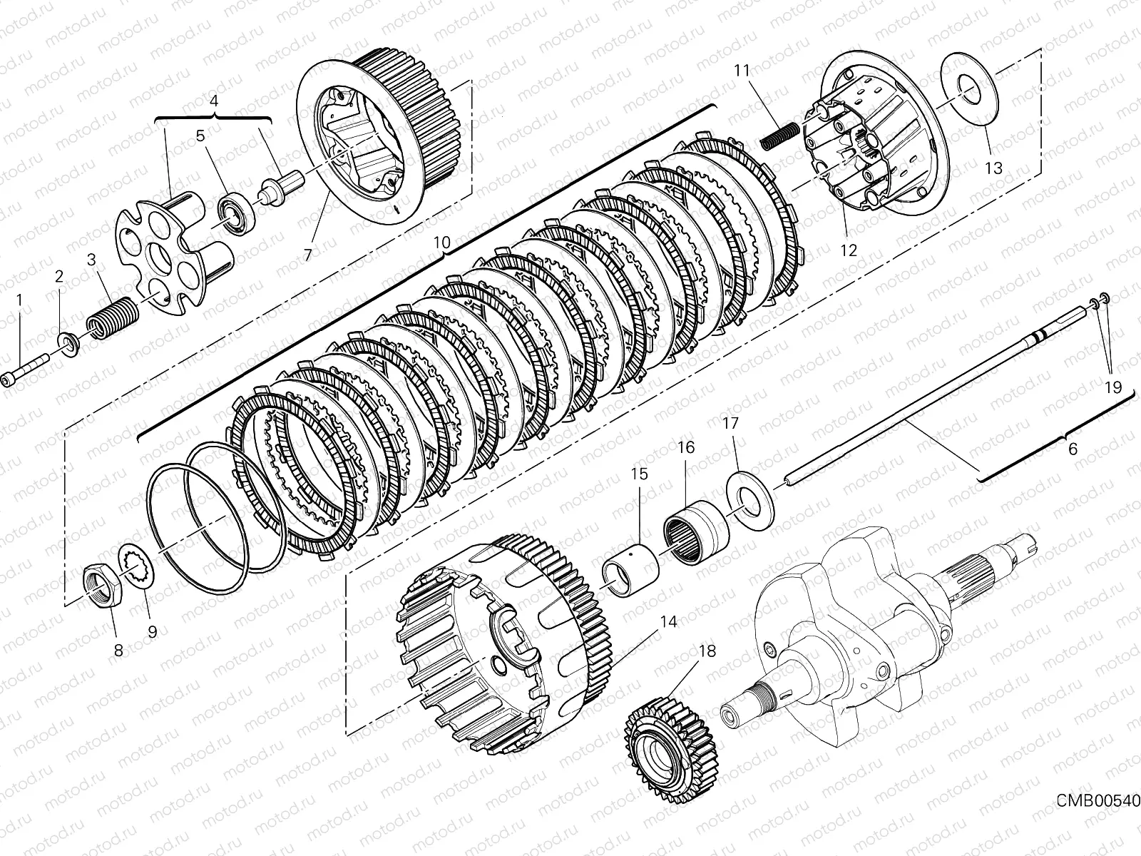 CLUTCH [MOD:HYM950SP]