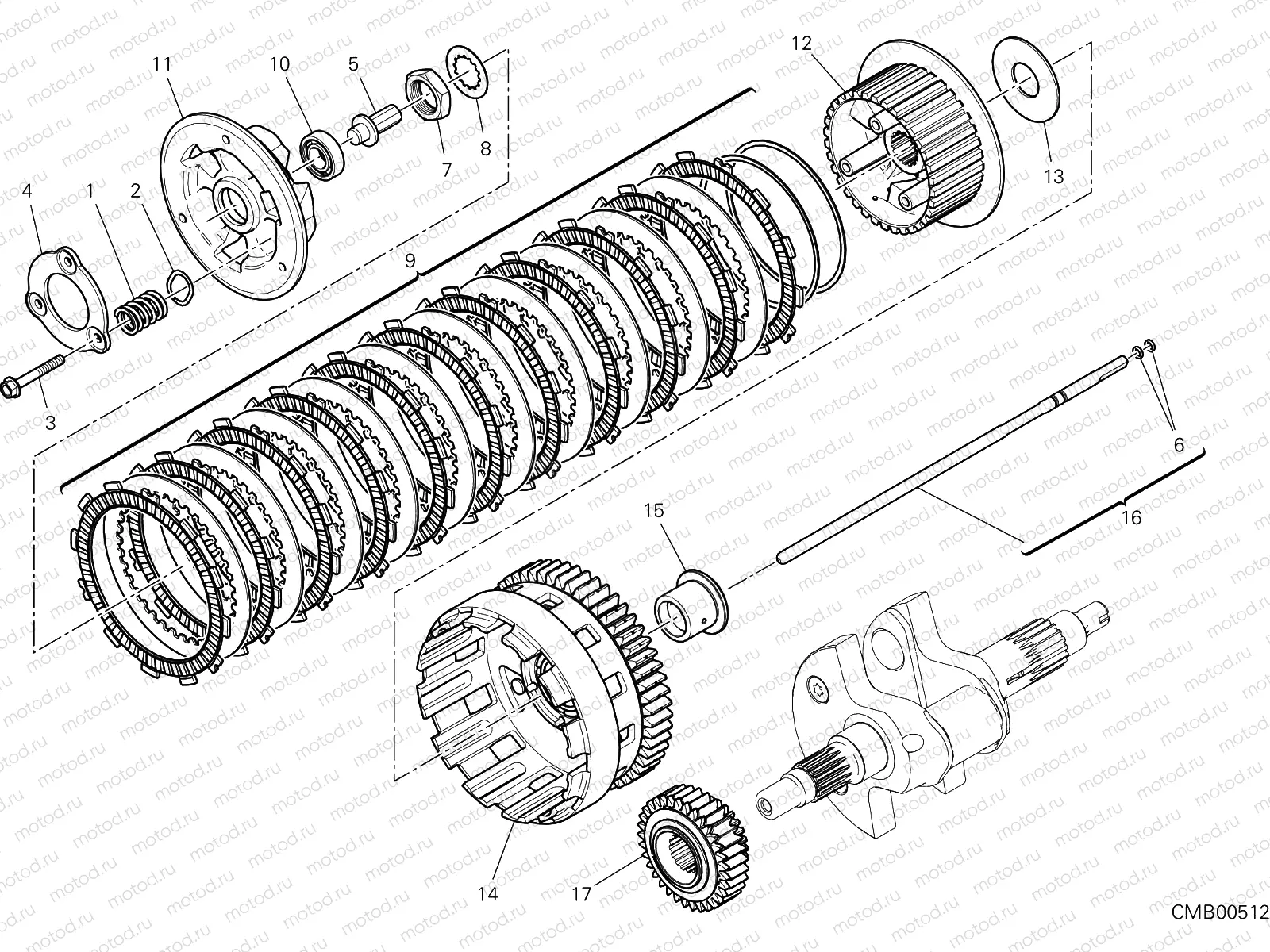 CLUTCH [MOD:MS1260S]