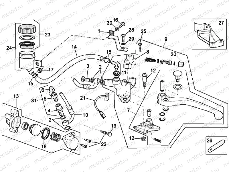 Clutch pump