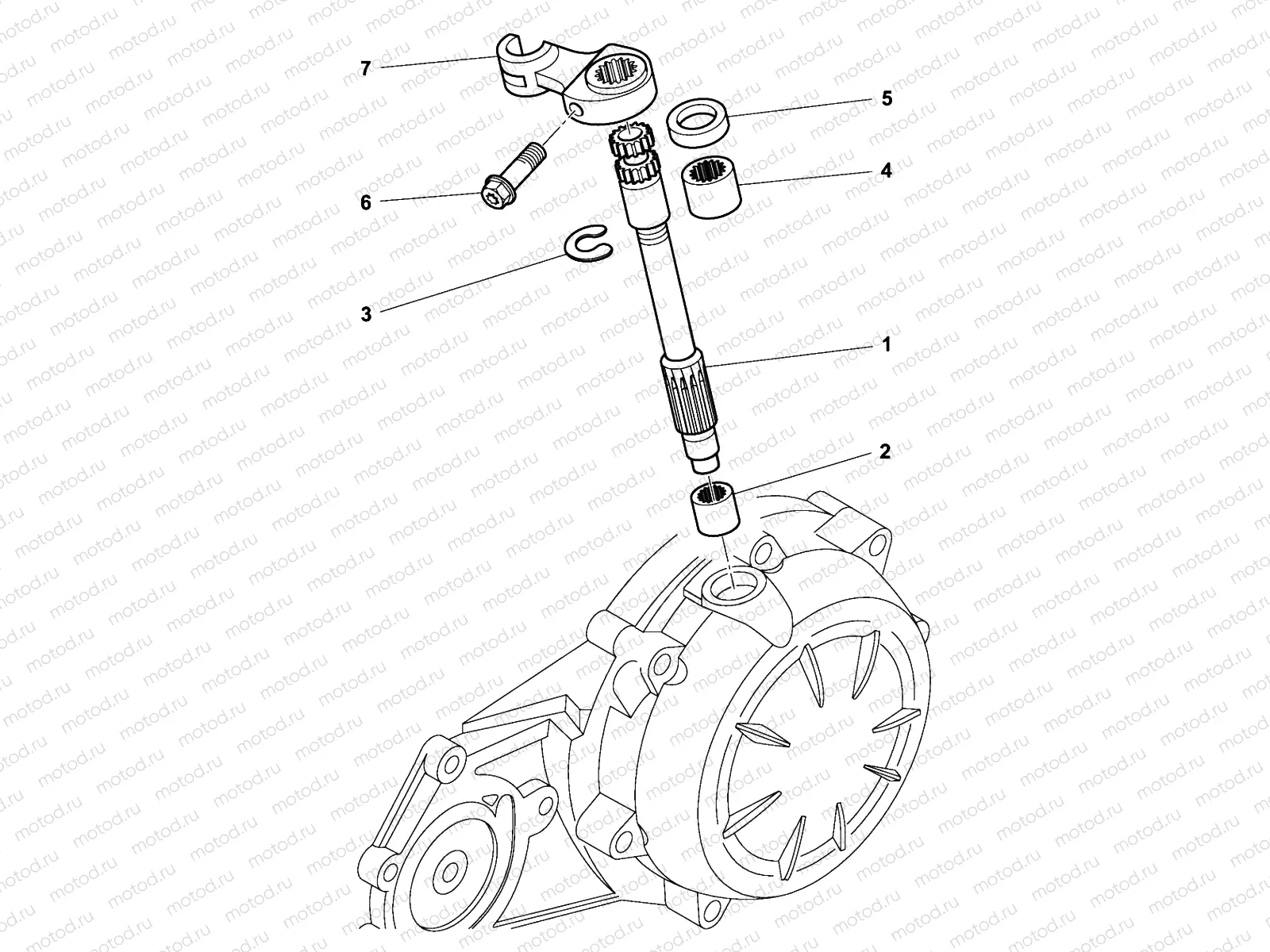 CLUTCH SHAFT