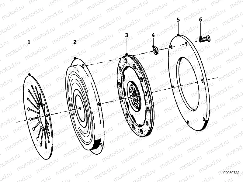 Clutch - single parts