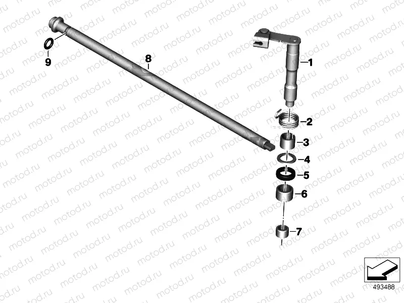 CLUTCH THROWOUT BEARING WITH LEVER