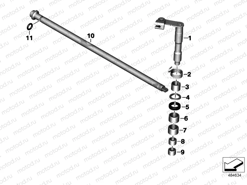 Clutch throwout bearing with lever
