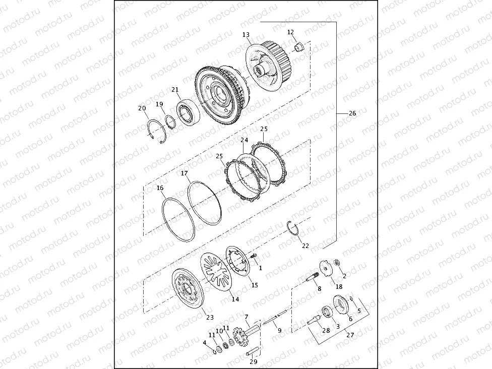 CLUTCH - TWIN CAM 103â¢