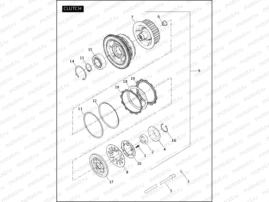 CLUTCH - TWIN CAM 110â¢