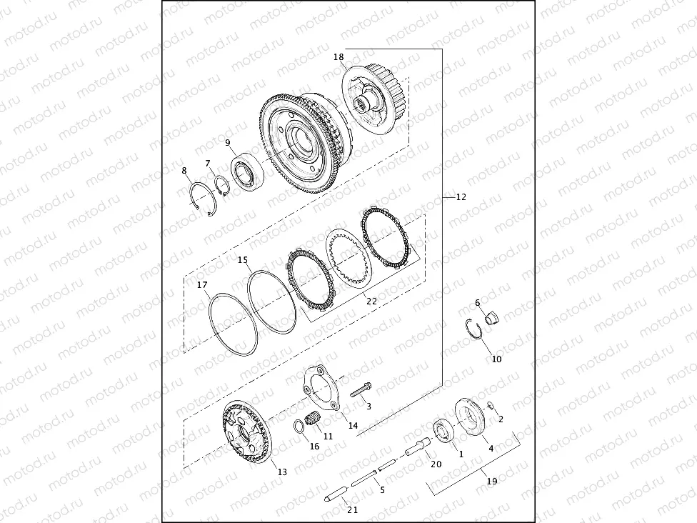 CLUTCH - TWIN CAM 110â¢