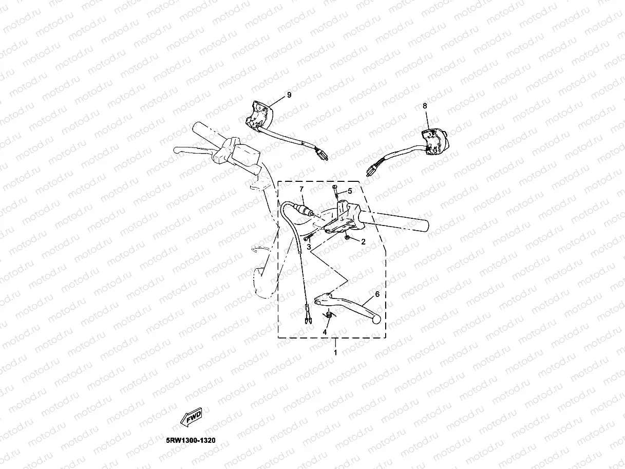 COMMUTATEUR ET LEVIER
