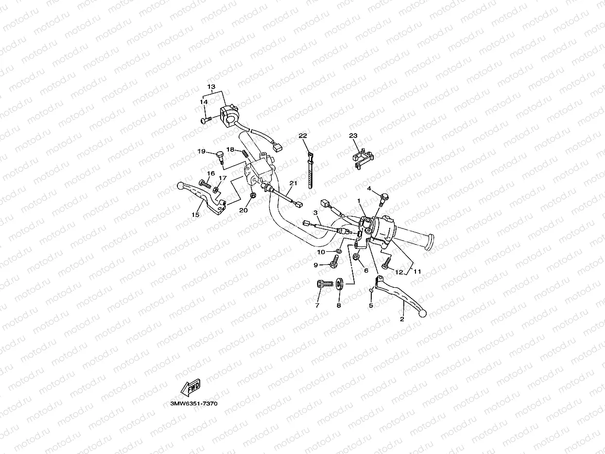 COMMUTATEUR ET LEVIER