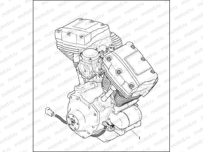 COMPLETE ENGINE - TWIN CAM 88â¢