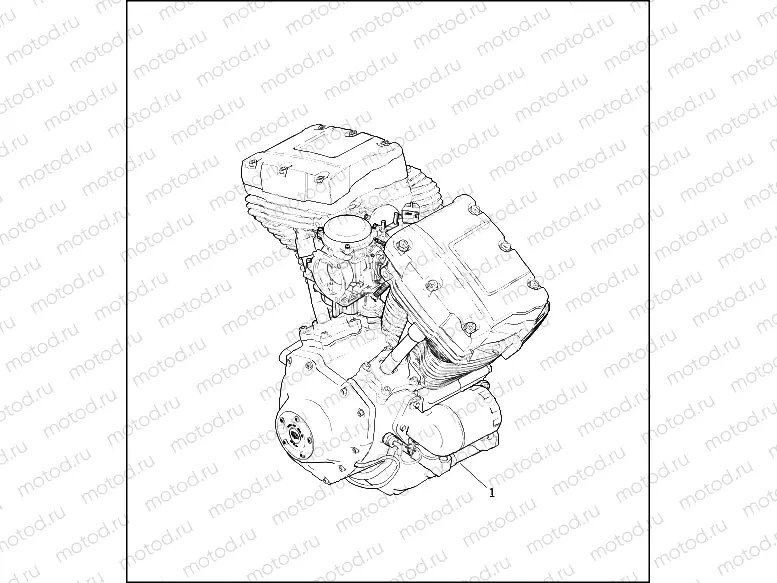 COMPLETE ENGINE - TWIN CAM 88â¢
